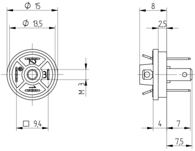 933113100 Hirschmann Automation and Control DIN Valve Connectors Image 2