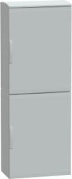 Control cabinet, (H x W x D) 2000 x 750 x 420 mm, IP65, polyester, light gray, NSYPLA2074TG