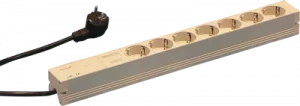 60110-214 SCHROFF Power Outlet Strips and Cable Drums