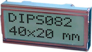 LCD text module EA DIPS082-HN