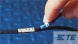 Polyacetal cable maker, imprint "N", (L) 3 mm, max. bundle Ø 4.5 mm, white, 547972-000