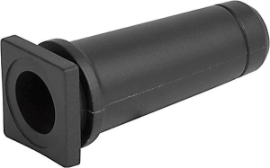 Bend protection grommet, cable Ø 8 to 10 mm, L 40.3 mm, PVC, black