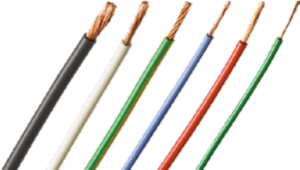 PVC-Stranded wire, high flexible, FlexiVolt-E, 2.5 mm², green-yellow, outer Ø 3.6 mm