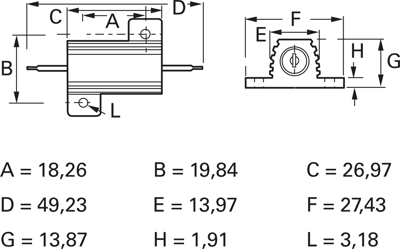 RH02582R00FE05 Vishay Wirewound Resistors Image 2
