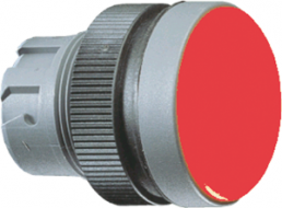 Light attachment, illuminable, waistband round, red, front ring silver, mounting Ø 22.3 mm, 1.74.505.501/1300