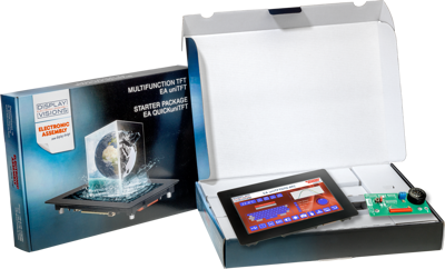 EA QUICKUNITFT070C DISPLAY VISIONS TFT Displays Image 3