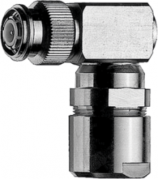 TNC plug 50 Ω, RG-213/U, RG-214/U, solder/clamp, angled, 100023738