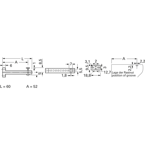 MSVL 60 Fischer Elektronik PCB Fasteners Image 2