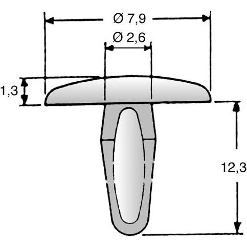 072.01.210 Ettinger Rivets, Dowels Image 2