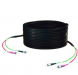 FO cable, ST to ST, 20 m, OM2, multimode 50 µm