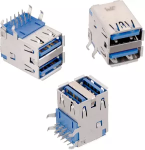 692141030100 Würth Elektronik eiSos USB Connectors, PC Connectors