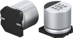 SMD aluminium electrolytic capacitor 10µF 50V Ø6,3x5,8mm