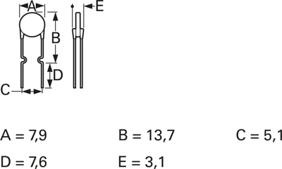 MF-RX050/72-0 Bourns Electronics GmbH Resettable PTC-Fuses Image 2