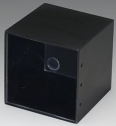 Phenoplast module enclosure, (L x W x H) 50.7 x 50.7 x 49.7 mm, black (RAL 9005), IP00, A8050500
