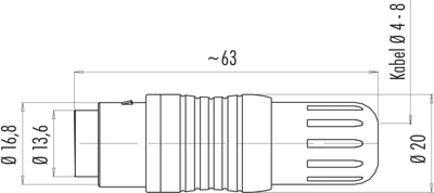 99 4838 00 14 binder Other Circular Connectors Image 2