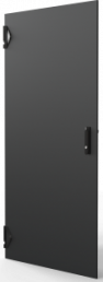 Varistar CP Steel Door, Plain With 3-Point Locking, RAL 7021, 33 U, 1600H, 800W, IP20