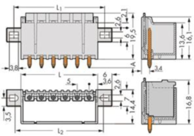 2092-1405/005-000 WAGO PCB Connection Systems Image 3