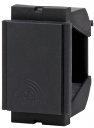 Mounting clip for radio flush-mounted receiver