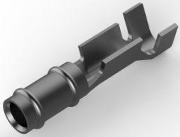 Round plug, Ø 1.47 mm, L 9.65 mm, uninsulated, straight, 0.2-0.6 mm², AWG 24-20, 60598-4