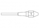Vacuum nozzle, Ø 2.5 mm, (L) 10.5 mm, XDS 1