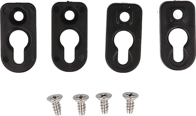 1556FOOTBK-4 Hammond Accessories for Enclosures