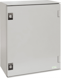 Control cabinet, (H x W x D) 430 x 330 x 200 mm, IP66, polyester, light gray, NSYPLM43BG
