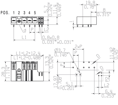 1089510000 Weidmüller PCB Connection Systems Image 3