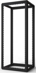 38 U cabinet rack, (H x W x D) 1800 x 600 x 800 mm, steel, black gray, 20630-092