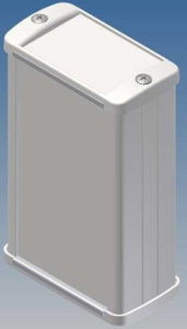 Aluminum Profile enclosure, (L x W x H) 100 x 59.9 x 30.9 mm, white (RAL 9002), IP65, TEKAM 12.7
