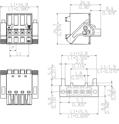 1065170000 Weidmüller PCB Connection Systems Image 3