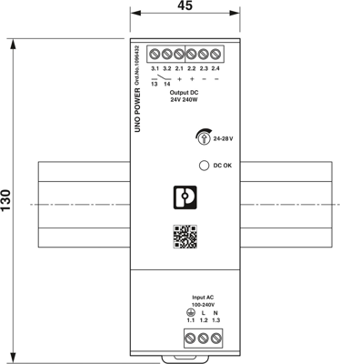1096432 Phoenix Contact DIN Rail Power Supplies Image 2