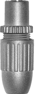 IEC socket 75 Ω, screw connection, straight, CKK5-00