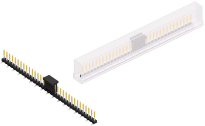 SLLP5SMD06633SBSM Fischer Elektronik PCB Connection Systems