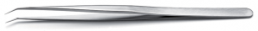 Precision tweezers, uninsulated, antimagnetic, stainless steel, 140 mm, 65A.SA.0