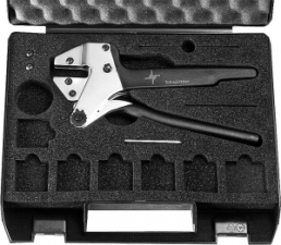 Basic hand pliers without die for axchangeable crimping dies, Telegärtner, 100025796