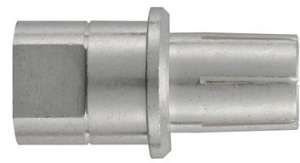 Receptacle, screw connection, silver-plated, 09110006679