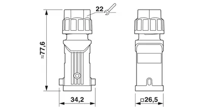 1249556 Phoenix Contact Rectangular Connector Sets Image 2