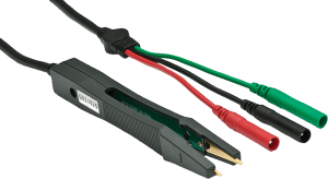 SMD measuring tweezers, black/red/green, LCR203