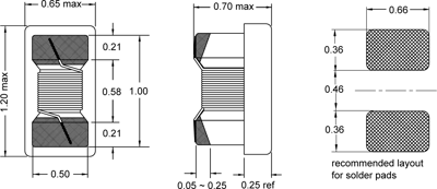 0402F-056K-08 Fastron Fixed Inductors Image 2