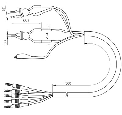 TKL 065 BAN Hirschmann Test & Measurement Test Leads Image 2