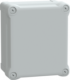 Polycarbonate enclosure, (L x W x H) 105 x 164 x 193 mm, light gray (RAL 7035), IP66, NSYTBP191610H