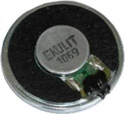 Miniature speaker, 8 Ω, 117 dB, 170 Hz to 18 kHz, black