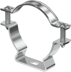 Spacer clamp, max. bundle Ø 63 mm, aluminum, (L x W) 94 x 16 mm