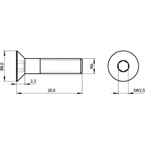 001.19.470 Ettinger Screws, Threaded Rods Image 2