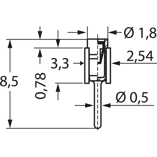 MK 17 Z 50 Fischer Elektronik Semiconductor Sockets, Holders Image 2