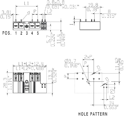 1089440000 Weidmüller PCB Connection Systems Image 3