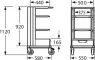 00.711.004.1 Knürr Trolleys, bags, cases and holders