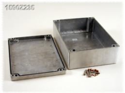 Aluminum die cast enclosure, (L x W x H) 335 x 235 x 121 mm, natural, IP66, 1590Z235