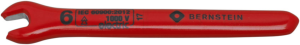 Single open-end wrench, 6 mm, 15°, 100 mm, 24 g, chromium-vanadium steel, 16-501 VDE