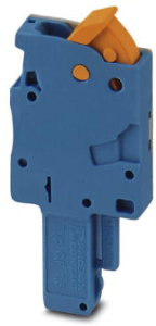 Plug, quick connection, 0.25-1.5 mm², 1 pole, 17.5 A, 6 kV, blue, 3051250